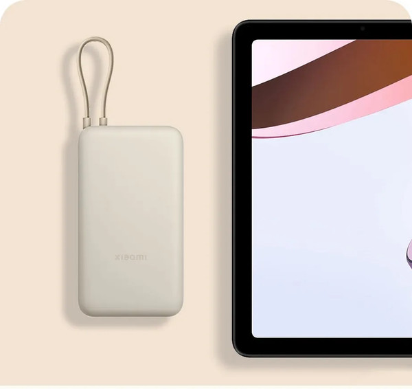 Изображение товара Портативное зарядное устройство Xiaomi 33W Power Bank 20000mAh / BHR8851GL (дубовая кора)