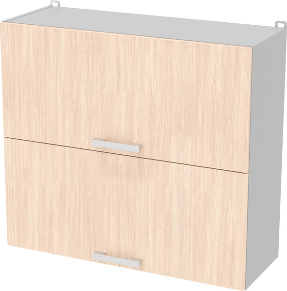 Изображение товара Шкаф навесной для кухни Интерлиния Компо ВШ80-720-2дг (дуб молочный)