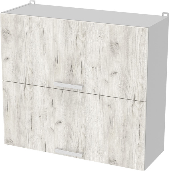 Изображение товара Шкаф навесной для кухни Интерлиния Компо ВШ80-720-2дг (дуб белый)