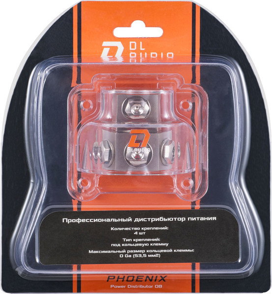 Изображение товара Дистрибьютор питания для автомобиля DL Audio Phoenix Power Distributor 08