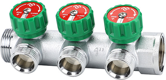Изображение товара Коллектор отопления Varmega 1" x 1/2" / VM14623