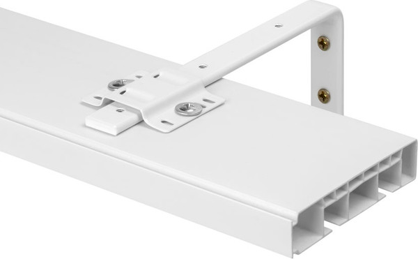 Изображение товара Карниз для штор СинДекор 2-рядный С прищепкой и кронштейном (4.0м)