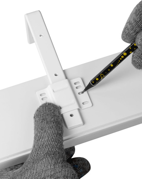 Изображение товара Карниз для штор СинДекор 2-рядный С прищепкой и кронштейном (4.0м)