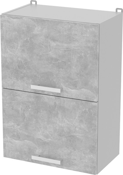 Изображение товара Шкаф навесной для кухни Интерлиния Компо ВШС50-720-2дг (бетон)