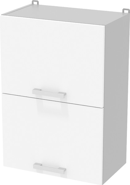 Изображение товара Шкаф навесной для кухни Интерлиния Компо ВШС50-720-2дг (белый платинум)