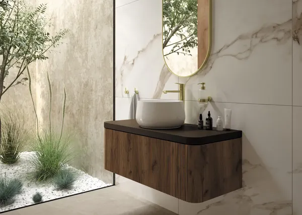 Изображение товара Дозатор для жидкого мыла Deante Arnika Gold ADA R421