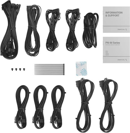 Изображение товара Блок питания для компьютера Deepcool GamerStorm PN650M (R-PN650M-FC0B-WGEU)