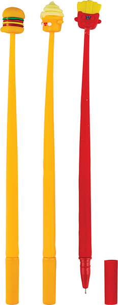 Изображение товара Ручка шариковая Centrum Hamburger & Ice Cream & Fries / 81023