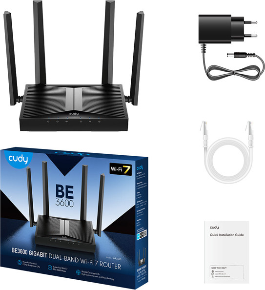 Изображение товара Беспроводной маршрутизатор Cudy WR3600
