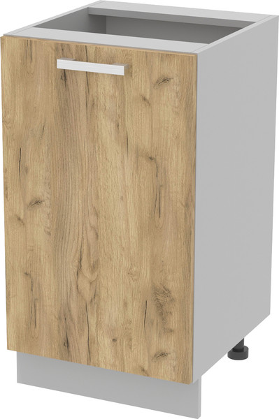 Изображение товара Шкаф-стол кухонный Интерлиния Компо НШ45р-1дв (дуб золотой)