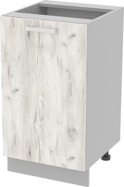 Изображение товара Шкаф-стол кухонный Интерлиния Компо НШ45р-1дв (дуб белый)