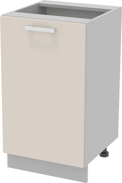 Изображение товара Шкаф-стол кухонный Интерлиния Компо НШ45р-1дв (персидский жемчуг)