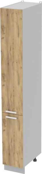 Изображение товара Шкаф-пенал кухонный Интерлиния Компо НШП-№1-2145 (дуб золотой/дуб золотой)