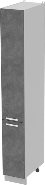 Изображение товара Шкаф-пенал кухонный Интерлиния Компо НШП-№1-2145 (бетон портленд/бетон портленд)