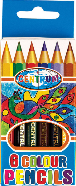 Изображение товара Набор цветных карандашей Centrum 80166 (6цв)