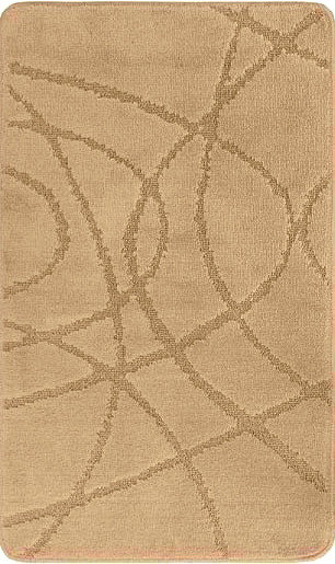 Изображение товара Коврик для ванной Gokyildiz Standart 60x100 / CROSS-4500-MILK-COFFEE