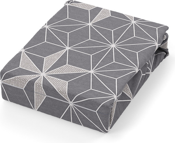 Изображение товара Комплект постельного белья Samsara Hexagon 1.5сп (простыня на резинке)