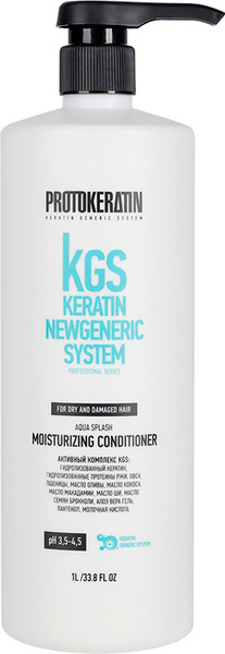 Изображение товара Кондиционер для волос Protokeratin Aqua Splash Moisturzing (950мл)