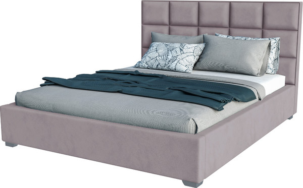 Изображение товара Двуспальная кровать Elmax Барлетта 120x200 с ПМ Газ-лифт Континентальная рама (Glory 17)