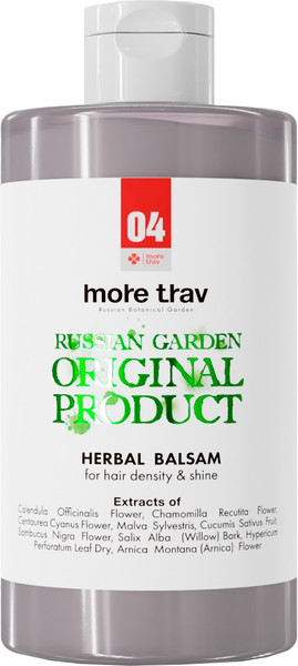 Изображение товара Бальзам для волос More Trav для плотности и блеска волос (460мл)