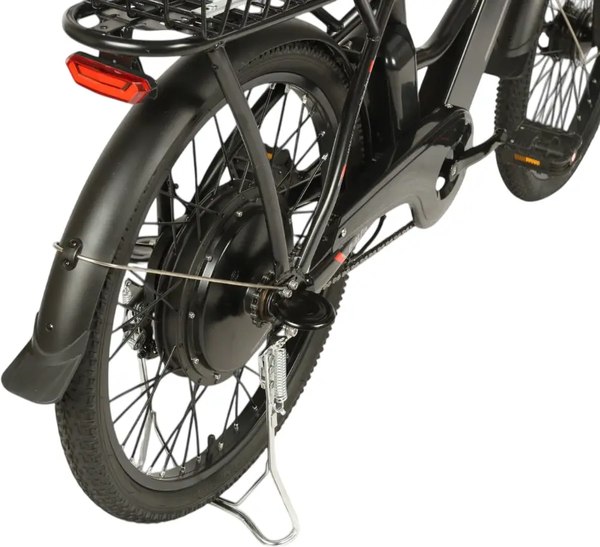 Изображение товара Электровелосипед Samebike Е-Alfa New со стальной рамой SB-E-ALFA350-36/10 (черный)