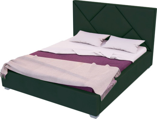 Изображение товара Двуспальная кровать Elmax Лигурия 120x200 с ПМ Газ-лифт Континентальная рама (Glory 14)