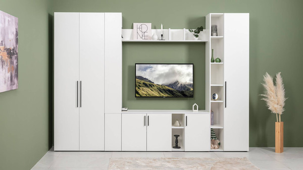 Изображение товара Полка Mobi Эйр 16.490 (белый PE шагрень)