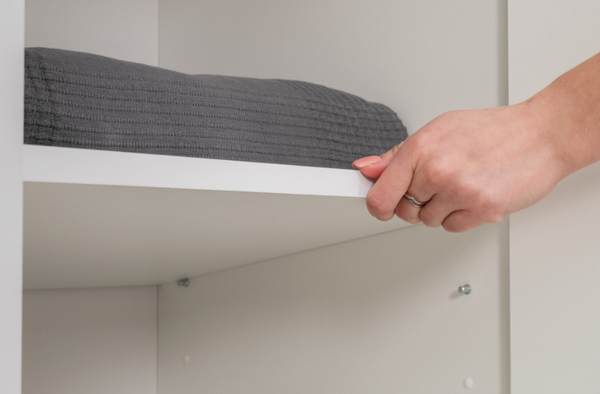 Изображение товара Шкаф Mobi Эйр 16.324.02 (белый PE шагрень)