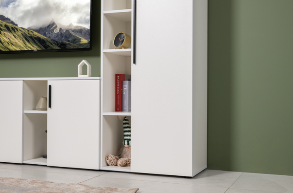 Изображение товара Шкаф Mobi Эйр 16.324.02 (белый PE шагрень)