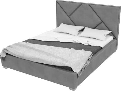 Изображение товара Двуспальная кровать Elmax Лигурия 120x200 с ПМ Газ-лифт Континентальная рама (Glory 16)