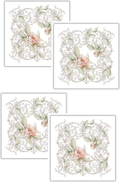 Изображение товара Набор сервировочных салфеток Listelle Set-4 Луиза 616501