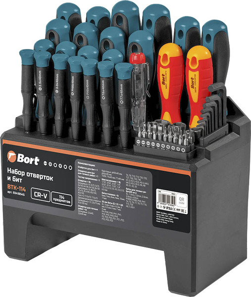 Изображение товара Универсальный набор инструментов Bort BTK-114 (93418538)
