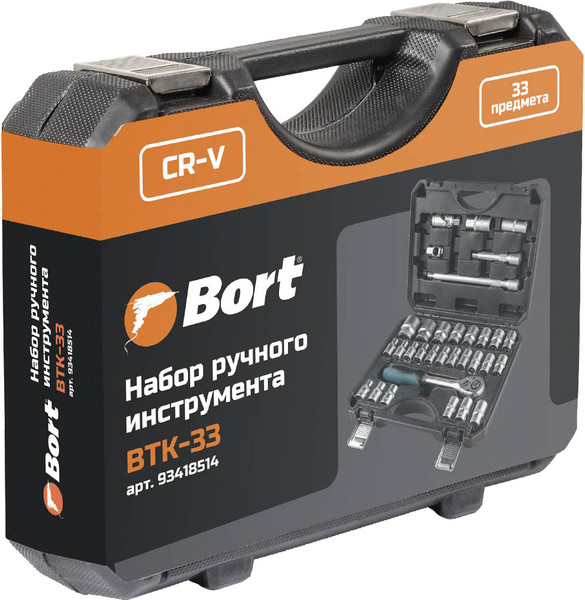 Изображение товара Универсальный набор инструментов Bort BTK-33 (93418514)