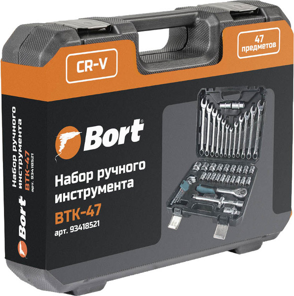 Изображение товара Универсальный набор инструментов Bort BTK-47 (93418521)