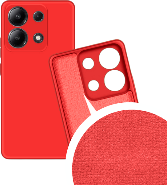 Изображение товара Чехол-накладка Bingo Liquid TPU для Redmi Note 13 4G (красный)