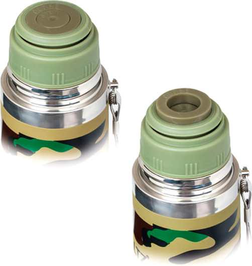 Изображение товара Термос для напитков Laima 601409 (500мл, хаки)