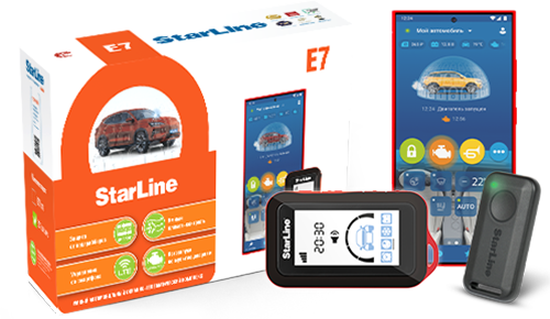 Изображение товара Автосигнализация StarLine E7 LTE-GPS
