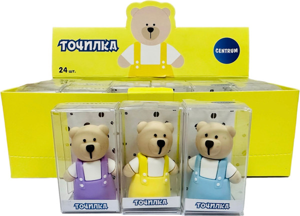 Изображение товара Точилка Centrum Мишка / 73041