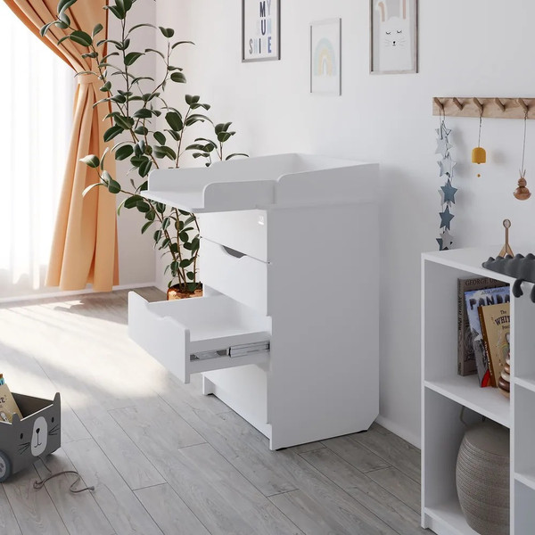 Изображение товара Комод пеленальный Sweet Baby Bravo (белый аляска)