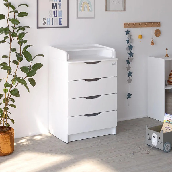 Изображение товара Комод пеленальный Sweet Baby Bravo (белый аляска)