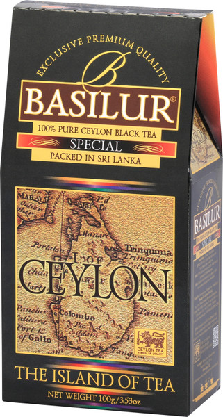 Изображение товара Чай листовой Basilur Чайный остров Цейлон (100г)