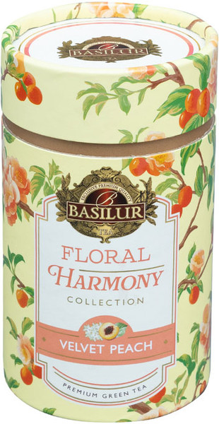 Изображение товара Чай листовой Basilur Цветочная гармония Бархатный персик (75г)