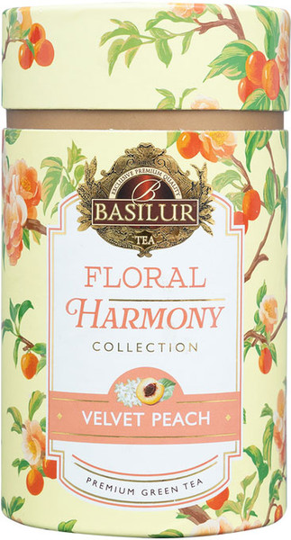 Изображение товара Чай листовой Basilur Цветочная гармония Бархатный персик (75г)