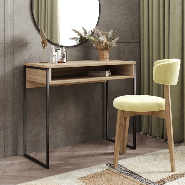 Изображение товара Консольный столик Soma СПМ-4-METAL (дуб сонома/черный)