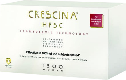 Изображение товара Ампулы для волос Crescina Transdermic HFSC 1300 for Women 20+20 (40x3.5мл)