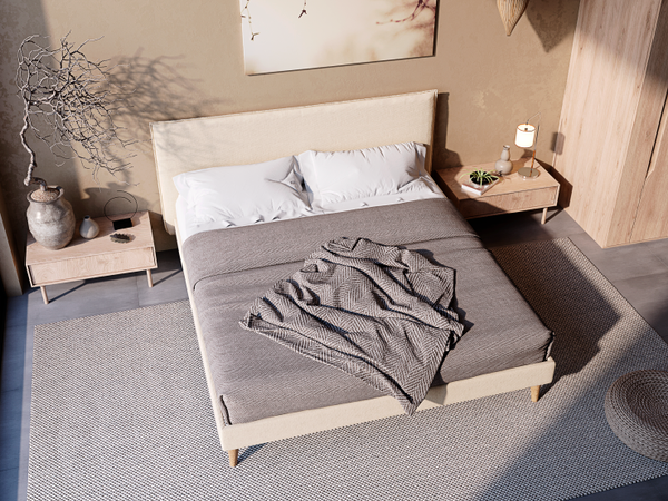 Изображение товара Двуспальная кровать Elmax Латина 140x200 (Glory 01)