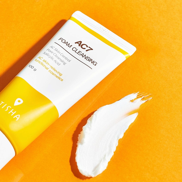 Изображение товара Пенка для умывания Tisha для глубокого очищения против прыщей (100г)