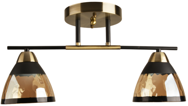 Изображение товара Потолочный светильник Mirastyle BL-7767/2 AB+BK