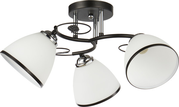 Изображение товара Потолочный светильник Mirastyle WX-10138/3 BK+CR