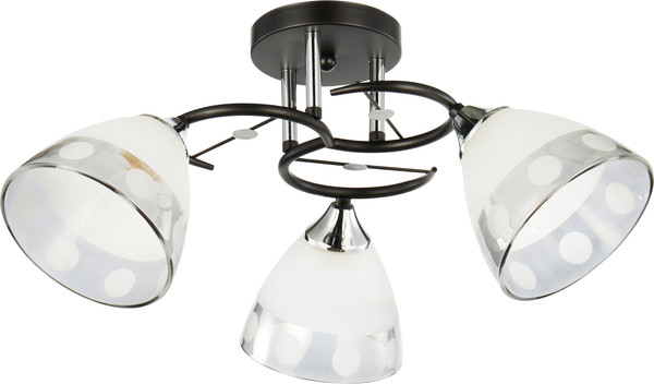 Изображение товара Потолочный светильник Mirastyle WX-6116/3 BK+CR